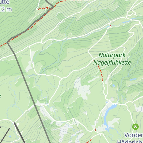 Map of Hintere Hochwiesalpe