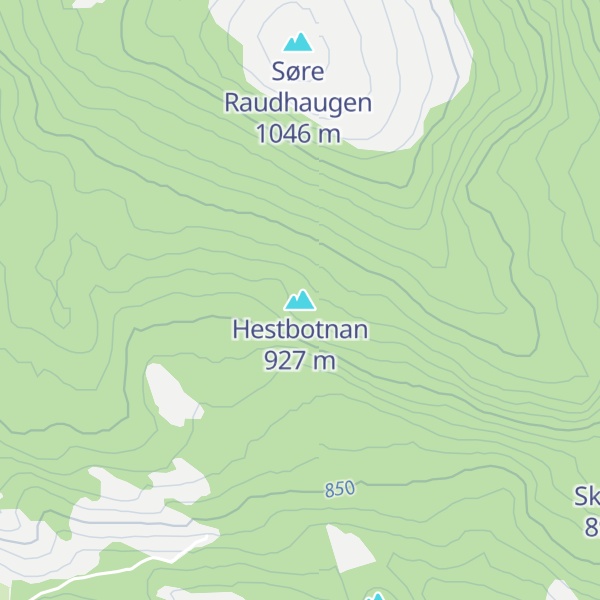 Map of Hestbotnan