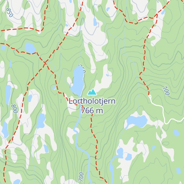 Map of Lortholotjern