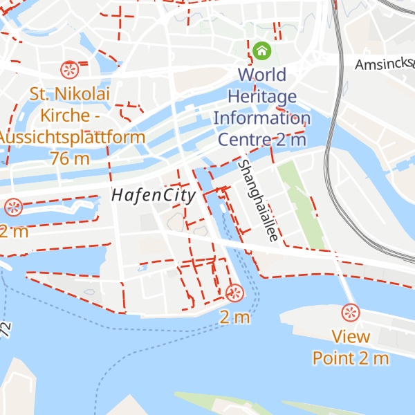 Map of OSAKA9 Hafencity Nachhaltigkeitspavillion