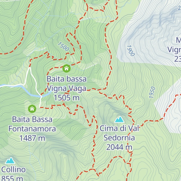 Map of Baita Zuccotto