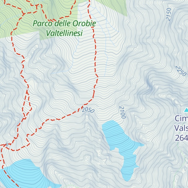 Map of Bivacco Resnati-Tempesti