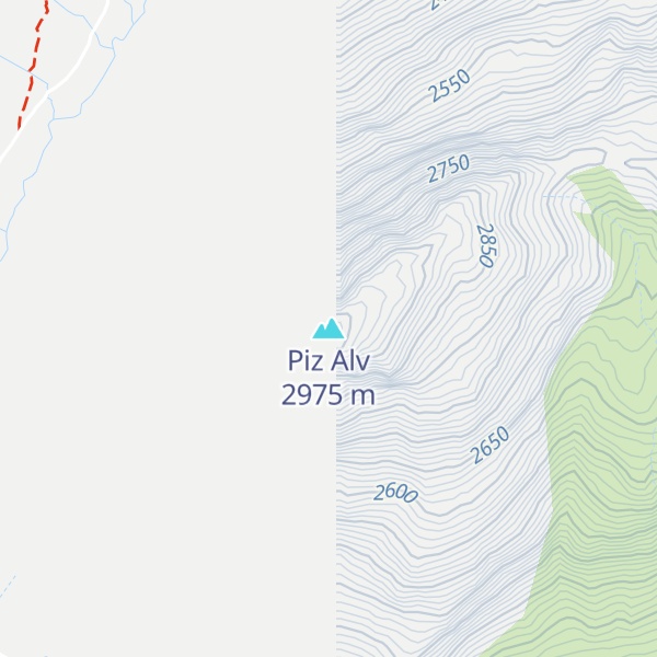 Map of Piz Alv