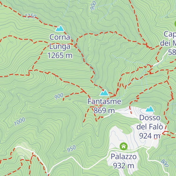 Map of Bivacco del Murì