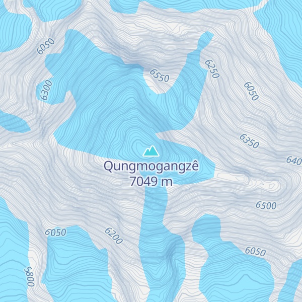 Map of Qungmogangzê