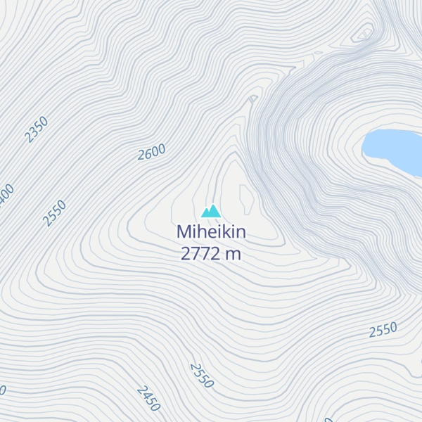 Map of Miheikin