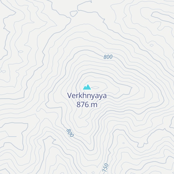 Map of Verkhnyaya
