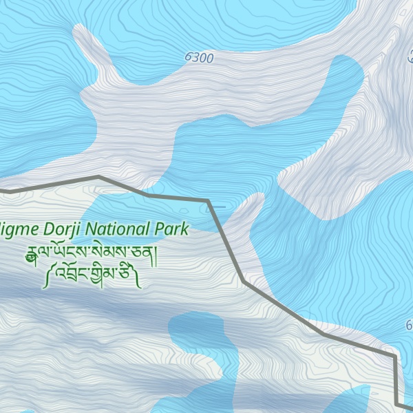 Map of Kangphu Kang I