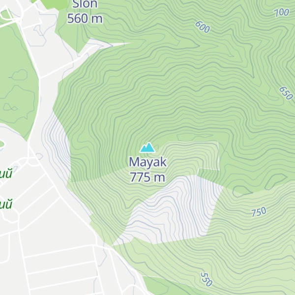 Map of Mayak