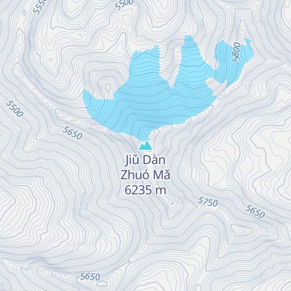 Map of Jiǔ Dàn Zhuó Mǎ