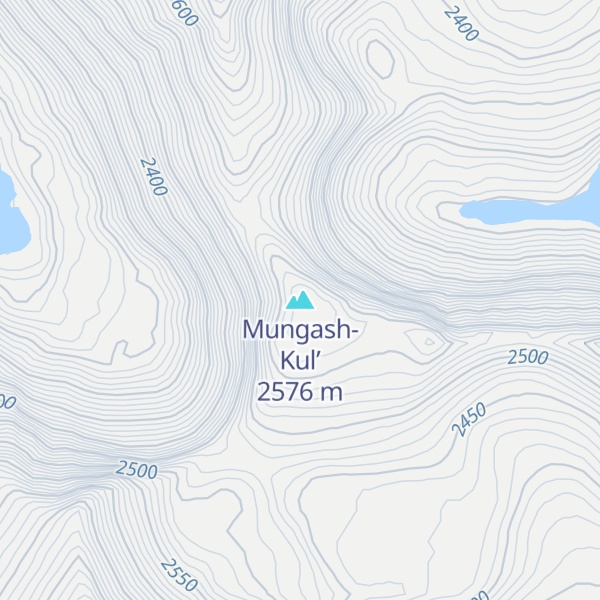 Map of Mungash-Kul’