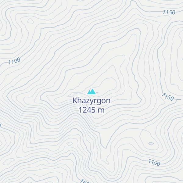 Map of Khazyrgon