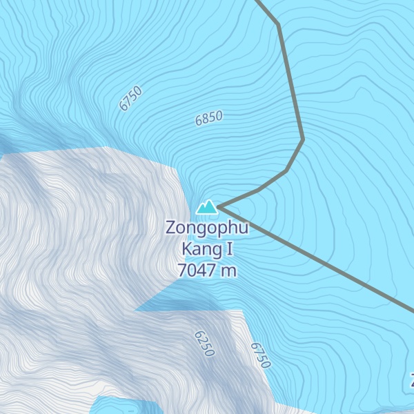 Map of Zongophu Kang I