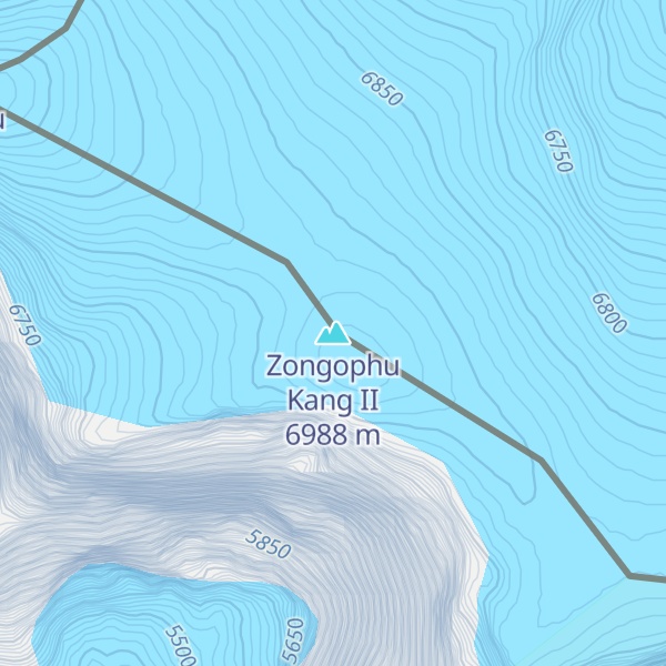 Map of Zongophu Kang II