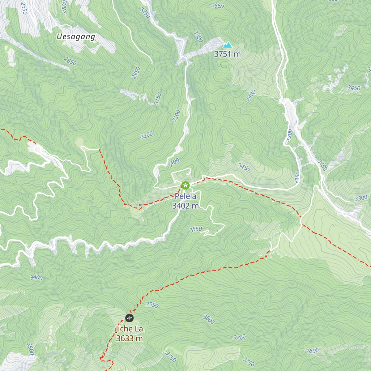 Pelela map