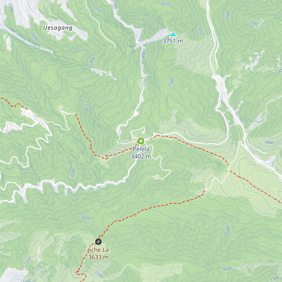 Pelela map