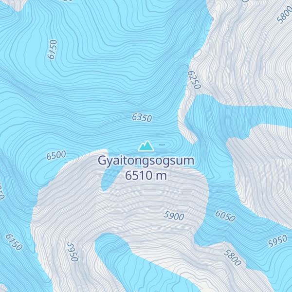 Map of Gyaitongsogsum