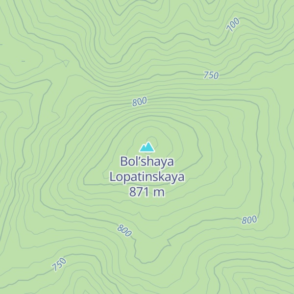 Map of Bol’shaya Lopatinskaya