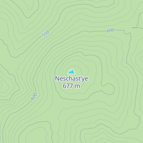 Map of Neschast’ye