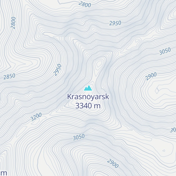 Map of Krasnoyarsk