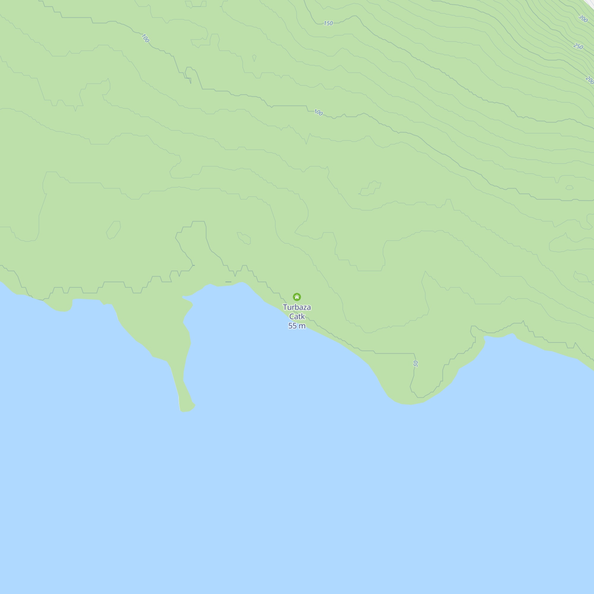 Turbaza Catk map