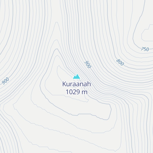 Map of Kuraanah