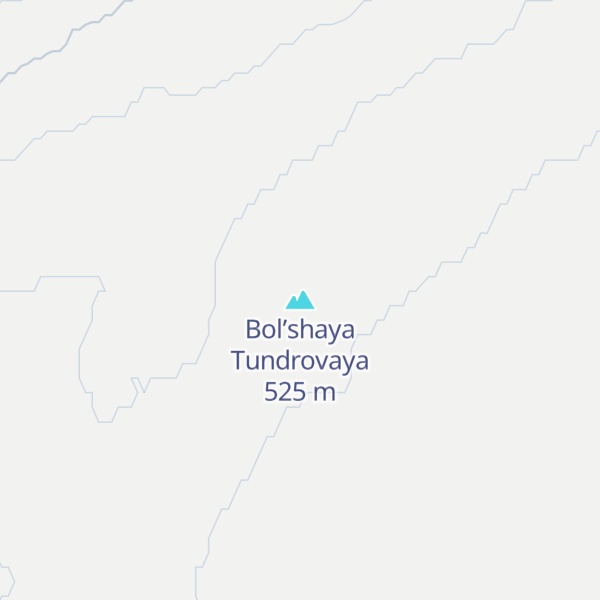 Map of Bol’shaya Tundrovaya