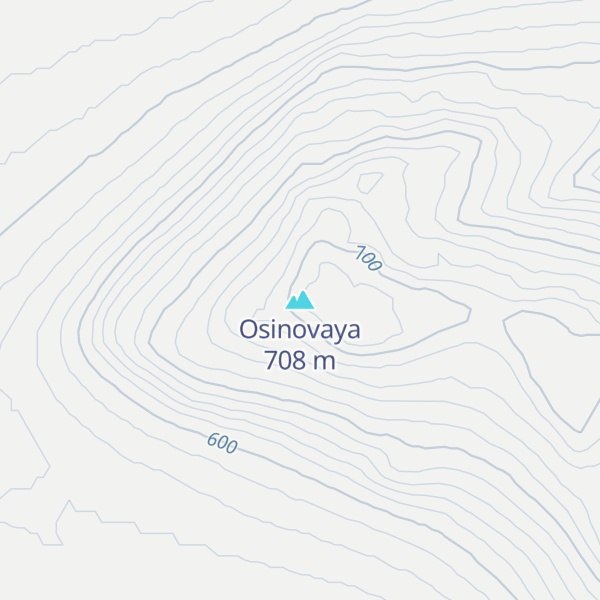 Map of Osinovaya