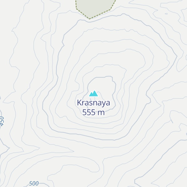 Map of Krasnaya