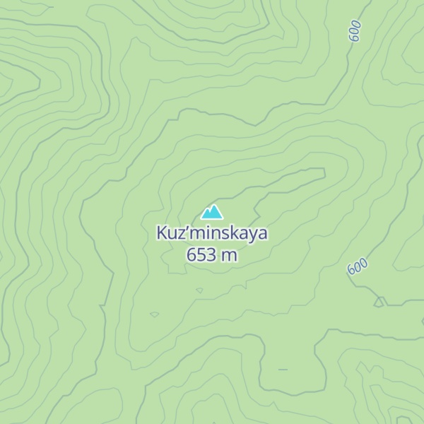 Map of Kuz’minskaya