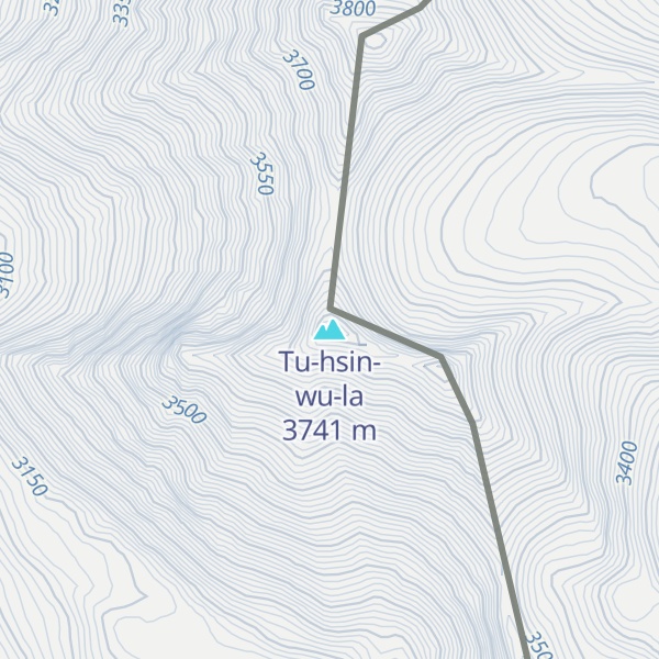 Map of Tu-hsin-wu-la