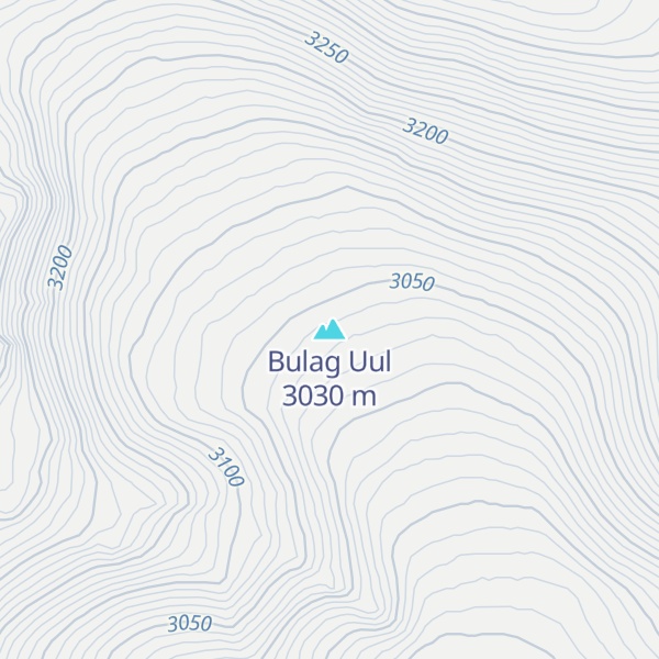 Map of Bulag Uul