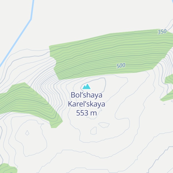 Map of Bol’shaya Karel’skaya