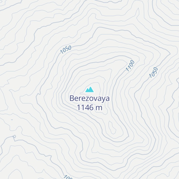 Map of Berezovaya