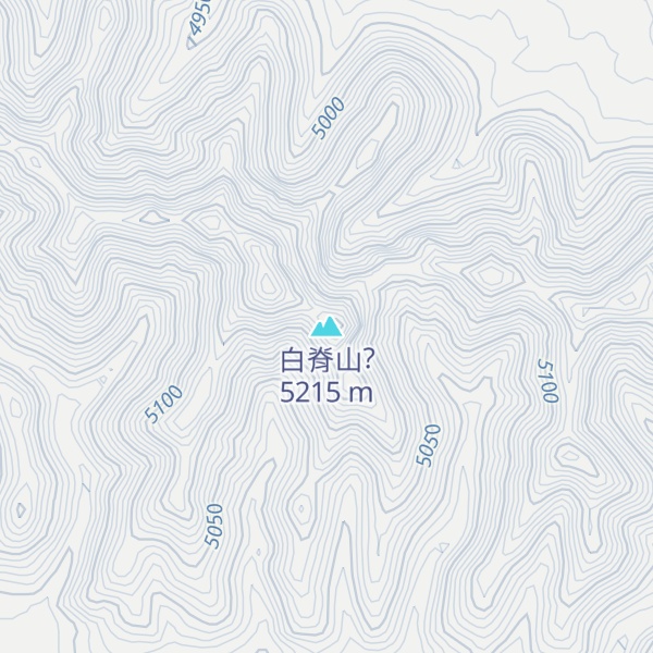 Map of 白脊山?