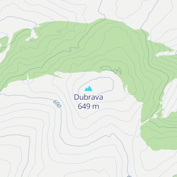 Map of Dubrava