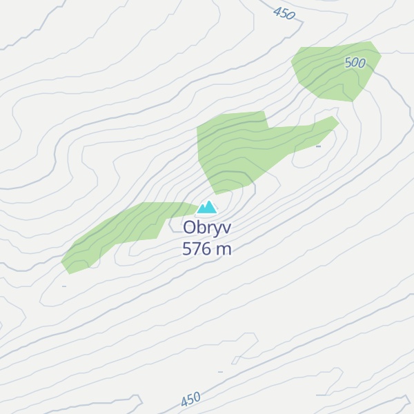 Map of Obryv
