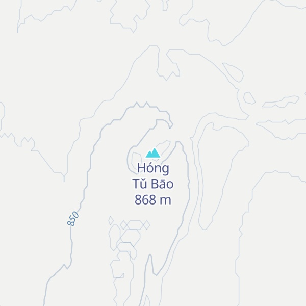 Map of Hóng Tǔ Bāo