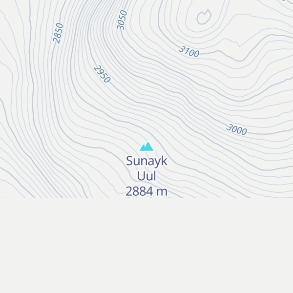 Map of Sunayk Uul