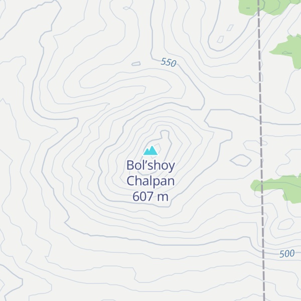 Map of Bol’shoy Chalpan
