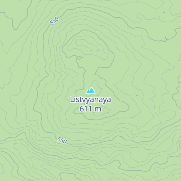 Map of Listvyanaya