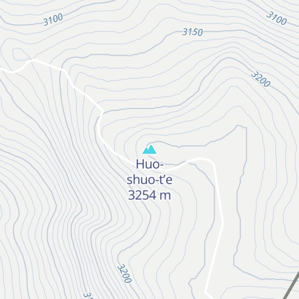 Map of Huo-shuo-t’e