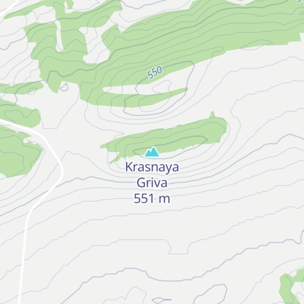 Map of Krasnaya Griva