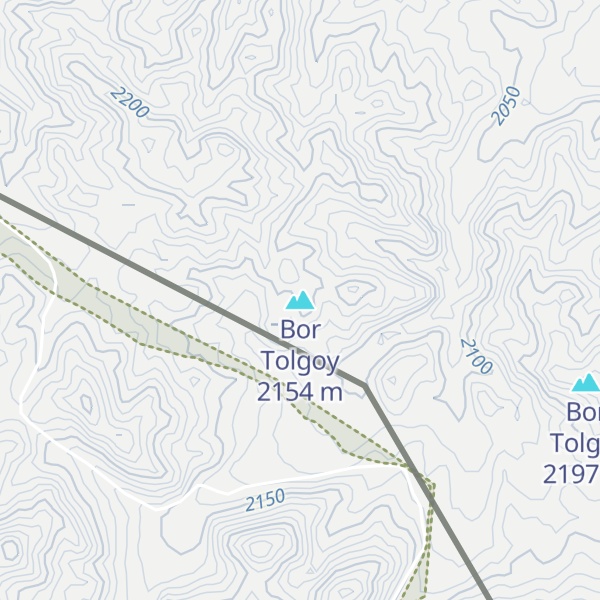 Map of Bor Tolgoy