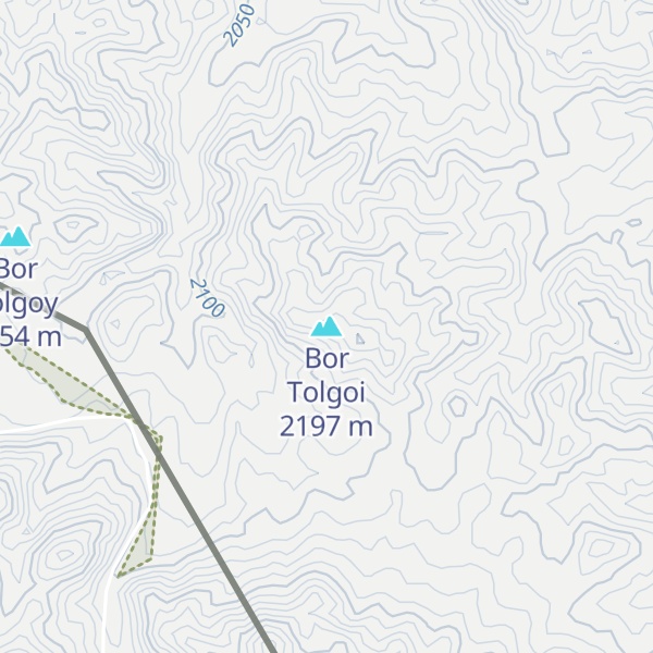 Map of Bor Tolgoi