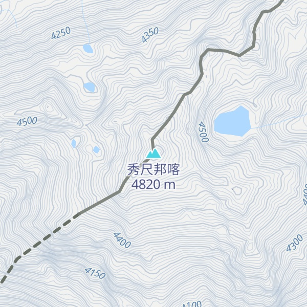 Map of 秀尺邦喀