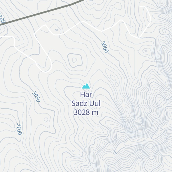 Map of Har Sadz Uul
