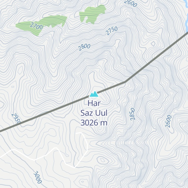 Map of Har Saz Uul