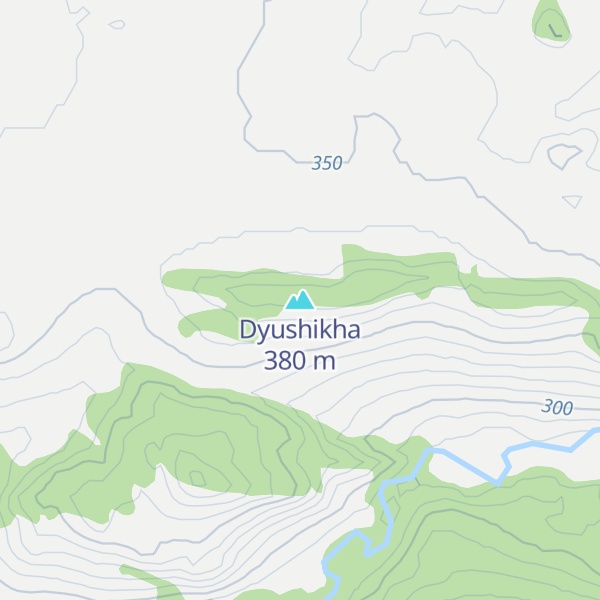 Map of Dyushikha