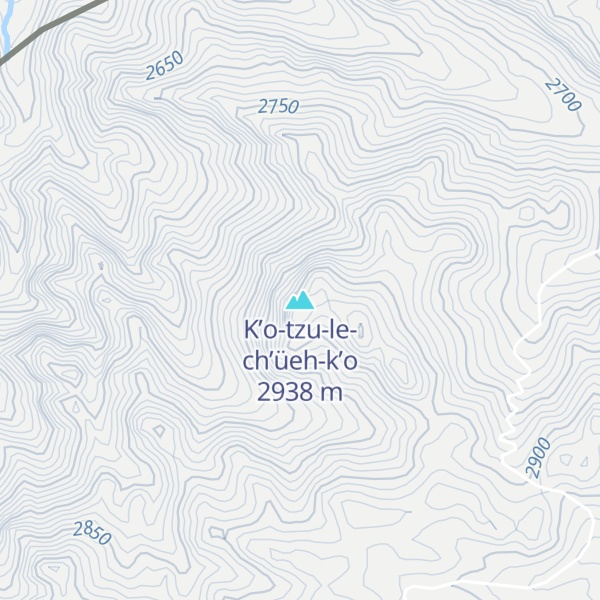 Map of K’o-tzu-le-ch’üeh-k’o